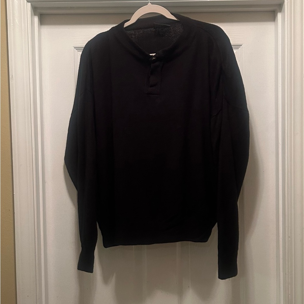 Elegant Black Sweater for Men